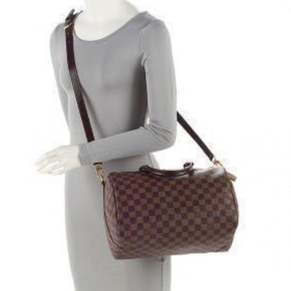 Louis Vuitton Damier Ebene Speedy 30 Bandoulière - Picture 16 of 16